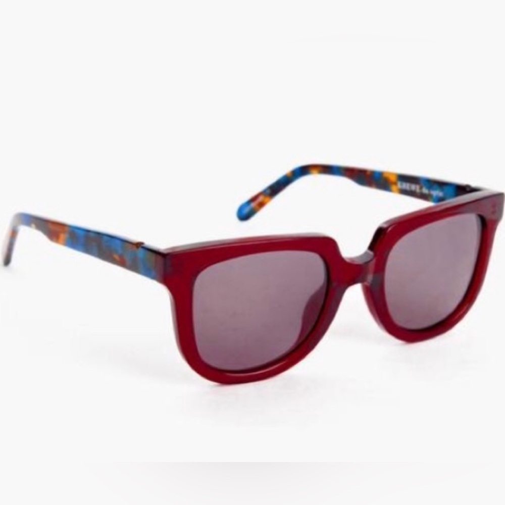 KREWE Lyons sunglasses red and blue
